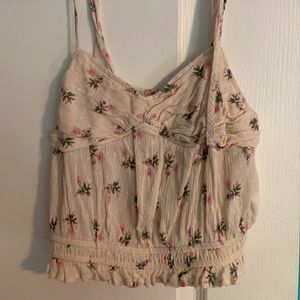 Floral Crop Top, size S